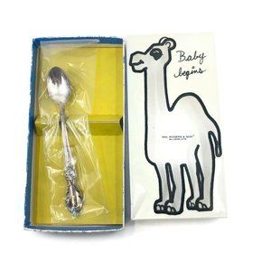 WM Rogers & Son Silverplate Baby Begins